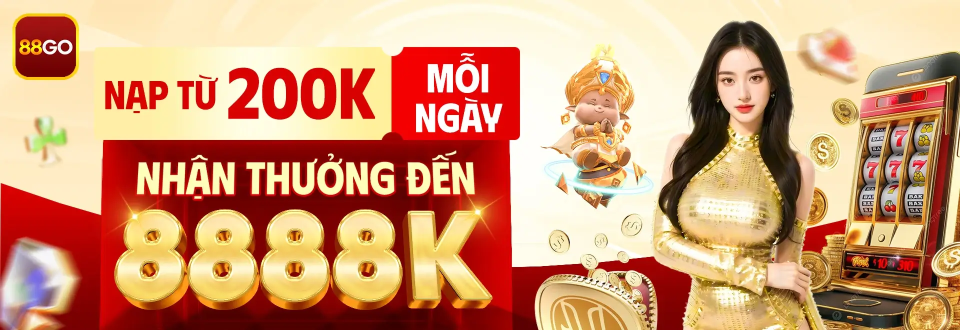 88goo Nạp từ 200k mỗi ngày nhận đến 8.888k